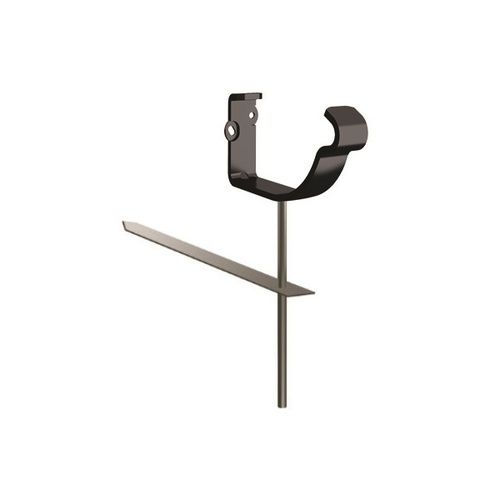 Lindab Steel Gutter Rise & Fall Bracket - 150mm Black