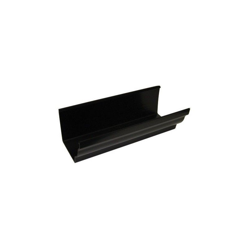 FloPlast Ogee Gutter - 110mm x 80mm x 4mtr Black