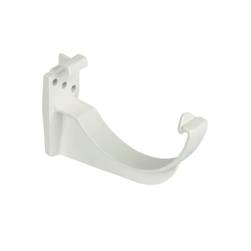 FloPlast Half Round Gutter Fascia Bracket - 112mm White