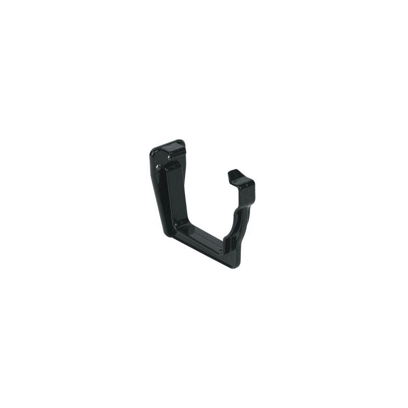 FloPlast Ogee Gutter Fascia Bracket - 110mm x 80mm Black