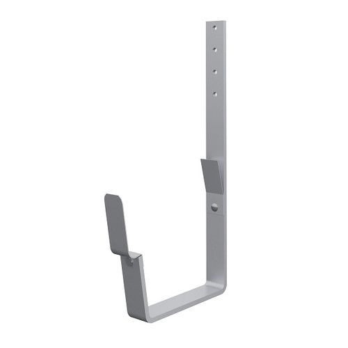 Lindab Magestic Rectangular Steel Gutter 210mm Flex-Fit Rafter Bracket - 140mm Galvanised