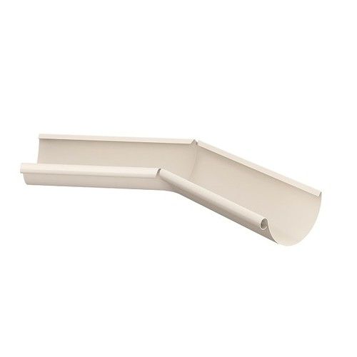 Lindab Steel Gutter Internal Angle 135 - 150mm Antique White