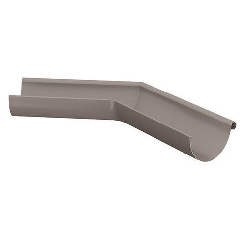 Lindab Steel Gutter External Angle 135 - 150mm Anthracite Metallic