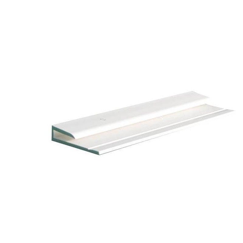Hygiene Cladding Starter / Finishing Trim - for 2-3mm Sheets x 3mtr Length White
