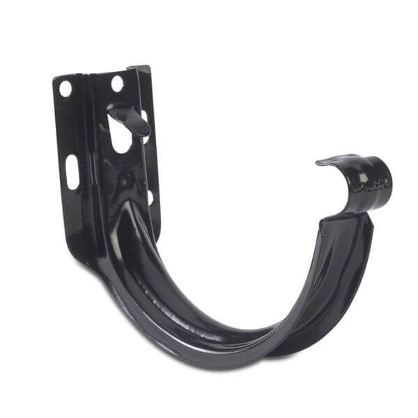 Galeco Steel Gutter Fascia Bracket - 135mm Black