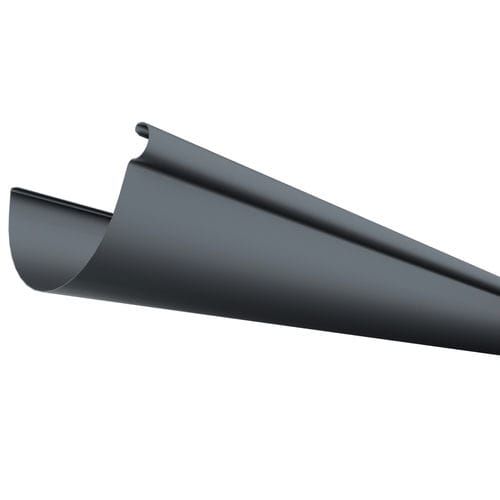 Galeco Steel Gutter - 135mm x 3mtr Graphite Grey