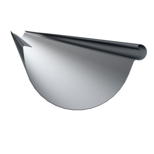 Galeco Steel Gutter - 135mm x 3mtr Graphite Grey