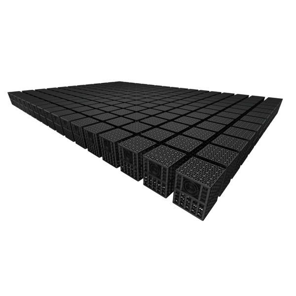 Rainsmart 65 Tonne Soakaway Crate Set Flat-Packed - 50 Cubic Metre Kit