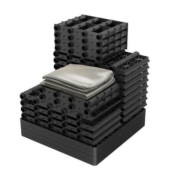 Rainsmart 65 Tonne Triple Soakaway Crate Flat-Packed - 0.36 Cubic Metres
