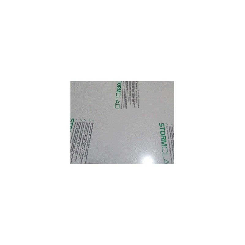 Rigid/ Solid PVC Hygiene Cladding Sheet - 1220mm x 3050mm x 2.5mm White