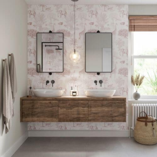 Acrylic Wall Panel - 896mm x 2400mm x 4mm Savannah Dusky Pink