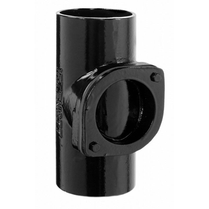 Push Fit Cast Iron Soil Access Pipe - 100mm