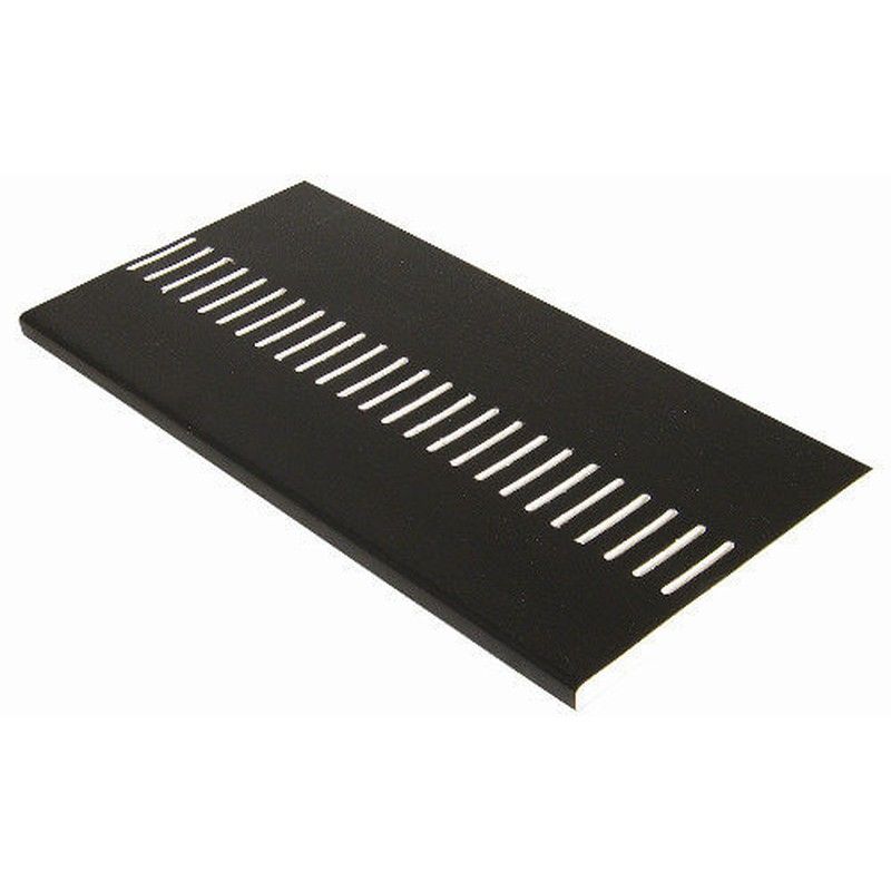 404mm Black Ash Woodgrain Vented Soffit Board - 10mm x 5mtr
