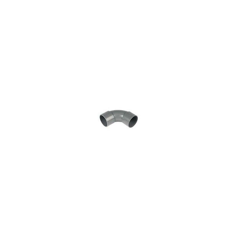 FloPlast Solvent Weld Waste Bend Swept - 92.5 Degree x 40mm Grey