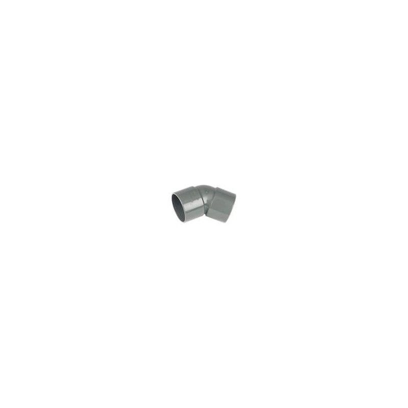 FloPlast Solvent Weld Waste Bend - 135 Degree x 40mm Grey