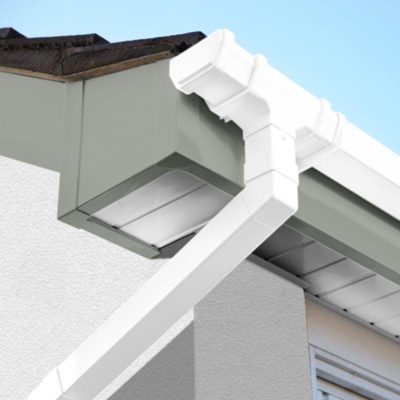 175mm Agate Grey Woodgrain Fascia Board - 18mm x 5mtr