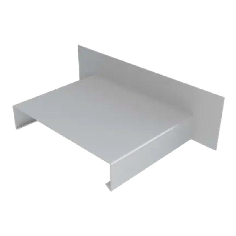 Aluminium Coping Upstand for 200-250mm Wall - 310mm Painted