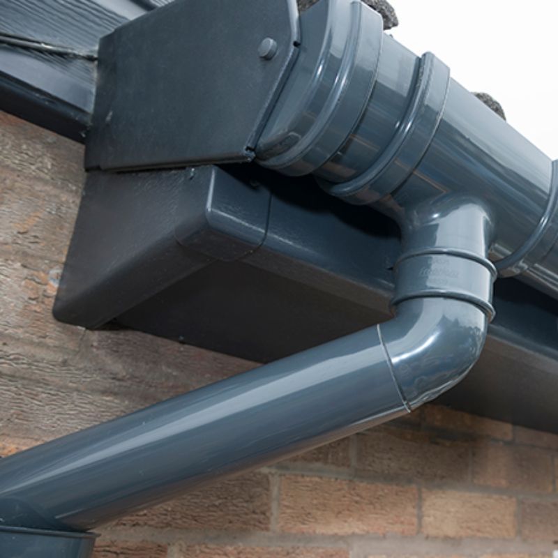 225mm Anthracite Grey Smooth Fascia Board - 18mm x 5mtr