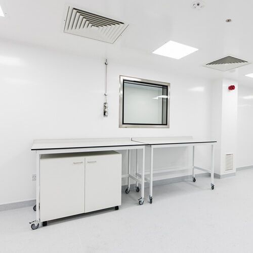 Antimicrobial PVC Hygiene Cladding Sheet - 2440mm x 1220mm x 2.5mm (8' x 4') Blue