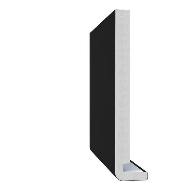 150mm Black Smooth Fascia Board - 18mm x 5mtr