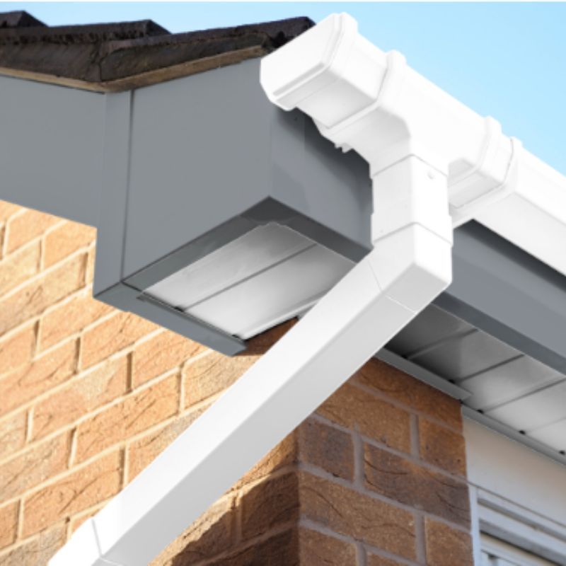 225mm Storm Grey Smooth Fascia Board - 18mm x 5mtr - Pack of 2