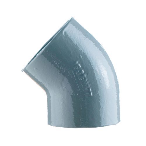 Halifax Cast Iron Drainage Short Radius Bend - 45 Degree x 200mm