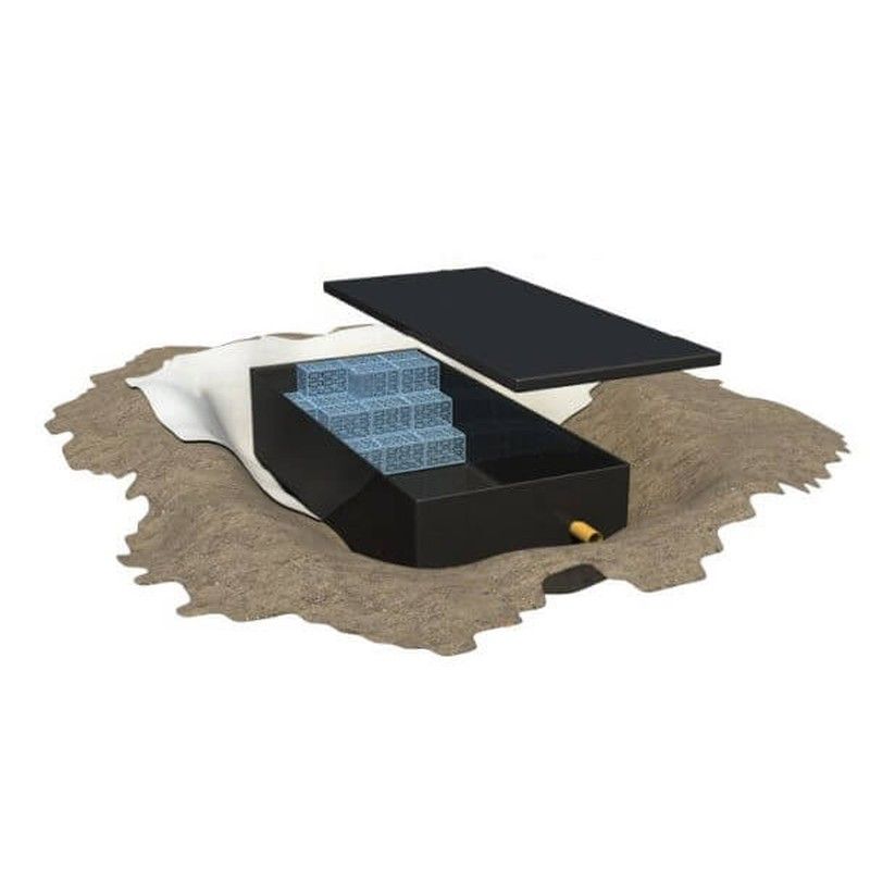 Impermeable Liner for Attenuation - Landflex AS Shoebox - Standard Triple 5 Cubic Metre