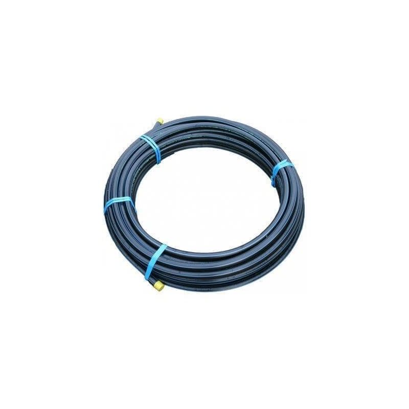 MDPE Pipe - 25mm x 25mtr Black
