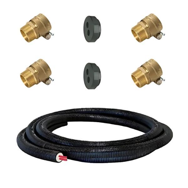 Pre-Insulated Plumbing Pipe Kit - 25mm x 10mtr