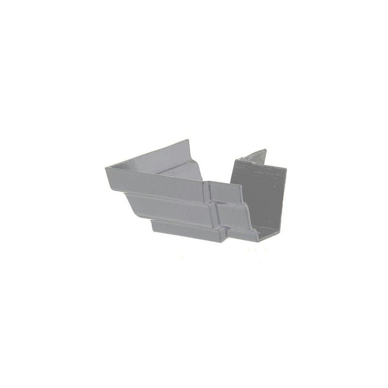 Cast Iron H16 Ogee Gutter External Angle - 90 Degree x 150mm Primed