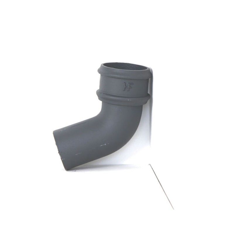 Cast Iron Round Downpipe Bend - 112.5 Degree x 150mm Primed