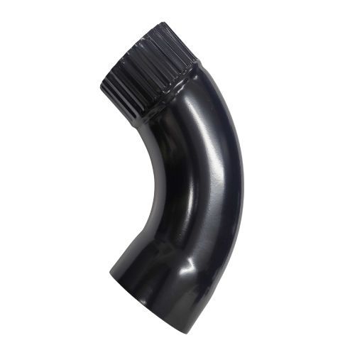 Galeco Steel Downpipe Bend - 90 Degree x 87mm Black