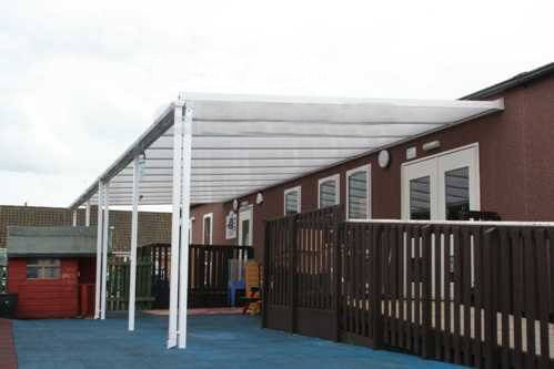 PolyX Storm Carport - 2mtr Length x 3mtr Projection