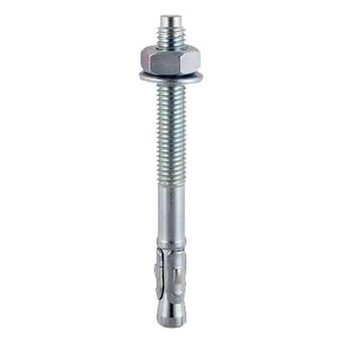 12mm x 100mm - Throughbolt Masonry Anchor - BZP - Bag of 4