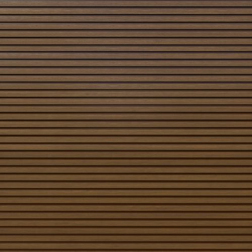 Composite Slatted Cladding - 120mm x 3.6mtr Spiced Oak