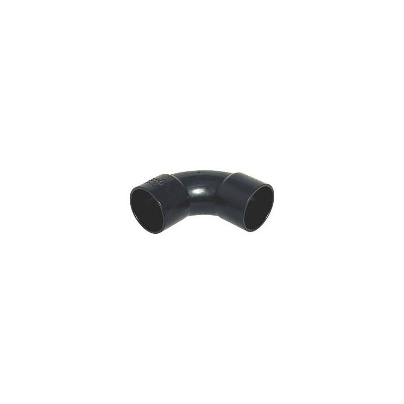 FloPlast Solvent Weld Waste Bend Swept - 92.5 Degree x 32mm Black