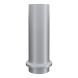 Lindab Aluminium Drain Shoe - 100mm Silver Metallic