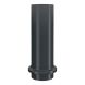 Lindab Aluminium Drain Shoe - 75mm Anthracite Grey