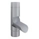 Lindab Aluminium Adjustable Diverter - 75mm Silver Metallic