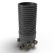Inspection Chamber Set - 450mm Diameter x 1480mm Depth with 110mm Channel & 110mm Inlets