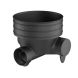 Inspection Chamber Base - 450mm Diameter with 150mm Channel & 150mm Inlets