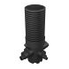 Catchpit Chamber Set - 600mm Diameter x 1555mm Height For 160mm/225mm & 300mm Pipe with 110mm/160mm & 225mm Inlets