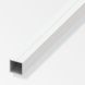 Alfer PVC Square Tube - 23.5mm x 2.5mtr - White