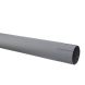 Lindab Aluminium Intermediate Pipe - 100mm x 1mtr Silver Metallic
