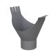 Lindab Aluminium Gutter Outlet 87mm - 125mm Silver Metallic