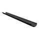 Lindab Half Round Aluminium Gutter - 150mm x 3mtr Black