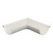 Lindab Aluminium Gutter External Angle 90 - 150mm White