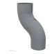 Lindab Aluminium One-Piece Offset - 75mm Silver Metallic