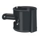 Lindab Aluminium Downpipe Bracket - 100mm Anthracite Grey