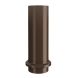Lindab Steel Drain Shoe - 120mm Brown